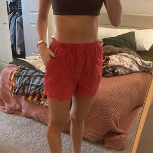 Women's Red boxer Shorts